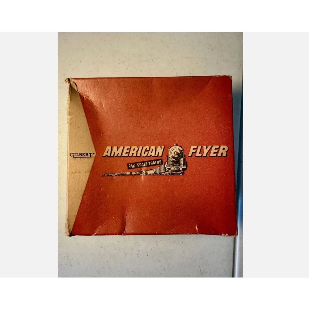 Vintage 1956 Gilbert American Flyer 23759 Bell Danger Signal S Gauge w OG Box